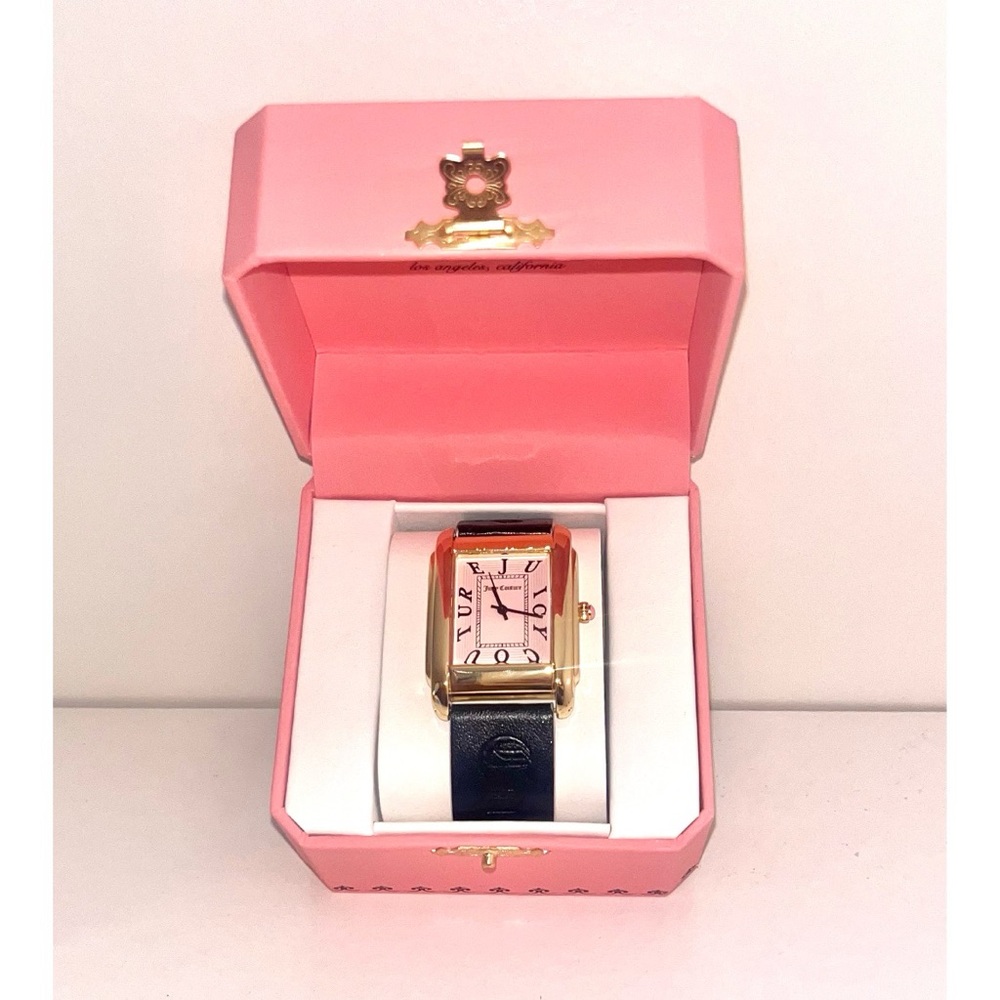 Juicy Couture Gold and Black Women's Watch